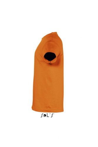 SOL'S SO11970 Regent gyerek pamut kerek nyakú póló - Orange
