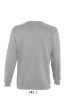 SOL'S SO13250 New supreme férfi környakas pulóver - Grey Melange