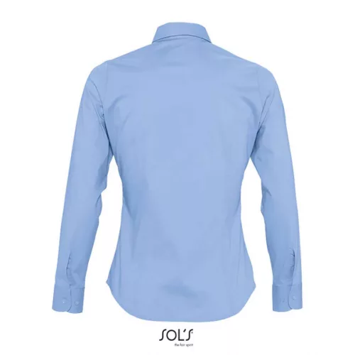 SOL'S SO17015 SOL'S EDEN - LONG SLEEVE STRETCH WOMEN'S SHIRT S