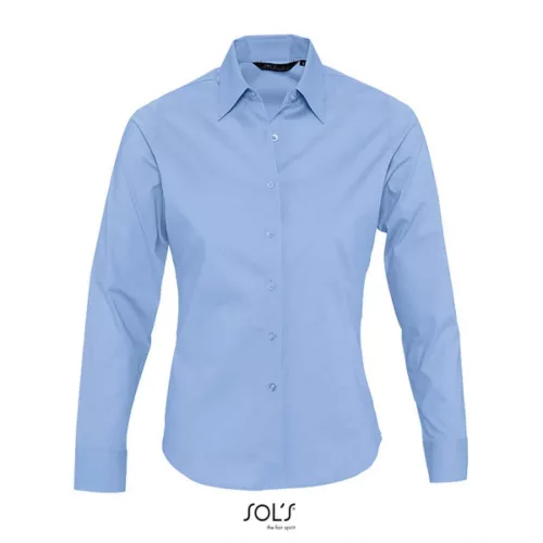SOL'S SO17015 SOL'S EDEN - LONG SLEEVE STRETCH WOMEN'S SHIRT XS