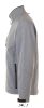 SOL'S SO46600 Relax férfi cipzáros softshell dzseki - Grey Melange