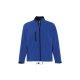 SOL'S SO46600 Relax férfi cipzáros softshell dzseki - Royal Blue