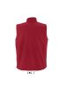 SOL'S SO46601 Rallye férfi softshell mellény - Pepper Red