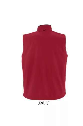 SOL'S SO46601 Rallye férfi softshell mellény - Pepper Red