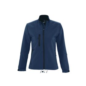   SOL'S SO46800 Roxy női cipzáros softshell dzseki - Abyss Blue