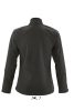 SOL'S SO46800 Roxy női cipzáros softshell dzseki - Charcoal Grey