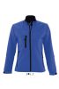 SOL'S SO46800 Roxy női cipzáros softshell dzseki - Royal Blue