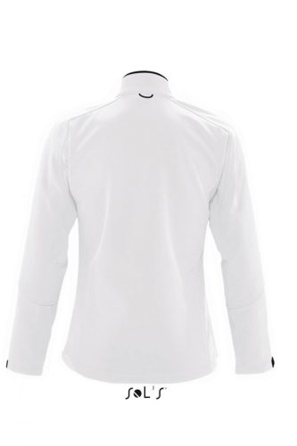 SOL'S SO46800 Roxy női cipzáros softshell dzseki - White