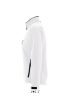 SOL'S SO46800 Roxy női cipzáros softshell dzseki - White