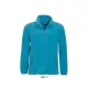 SOL'S SO55000 North férfi cipzáros polár dzseki - Aqua