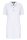 Designed To Work WK209 női rövidújjú hoszított pólóing - White/Navy