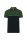 Designed To Work WK210 Eco-friendly uniszex kéttónusú póló - Black/Forest Green