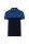 Designed To Work WK210 Eco-friendly uniszex kéttónusú póló - Navy/Royal Blue