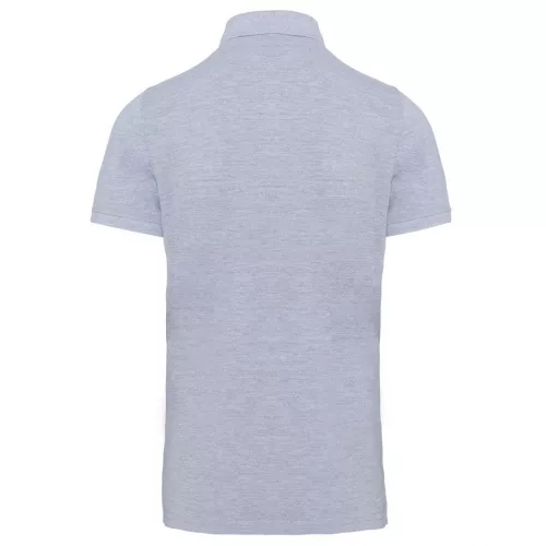 Designed To Work WK225 férfi pamut rövid ujjú póló - Oxford Grey