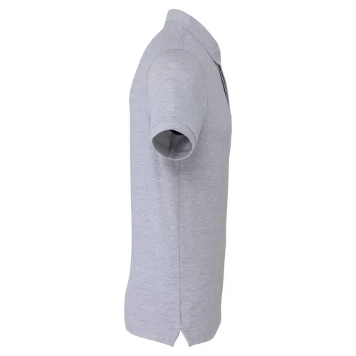 Designed To Work WK225 férfi pamut rövid ujjú póló - Oxford Grey