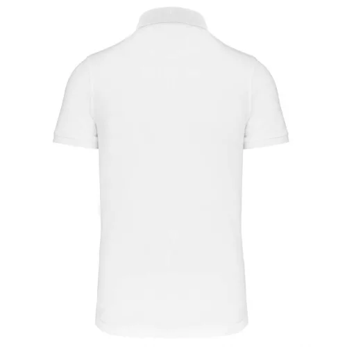 Designed To Work WK225 férfi pamut rövid ujjú póló - White