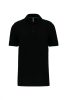 Designed To Work WK270 Daytoday férfi rövid ujjú kontrasztos pólóing - Black/Kelly Green