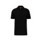 Designed To Work WK270 Daytoday férfi rövid ujjú kontrasztos pólóing - Black/Orange