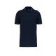 Designed To Work WK270 Daytoday férfi rövid ujjú kontrasztos pólóing - Navy/Light Royal Blue