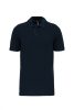 Designed To Work WK270 Daytoday férfi rövid ujjú kontrasztos pólóing - Navy/Silver