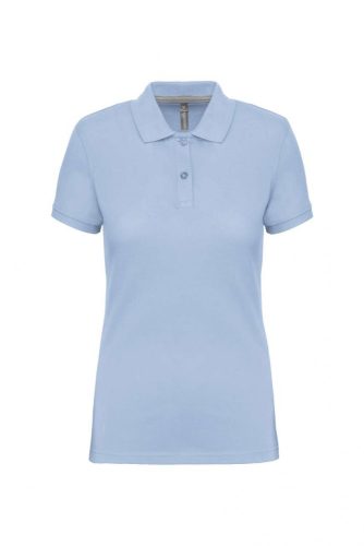 Designed To Work WK275 női rövid ujjú pólóing - Sky Blue
