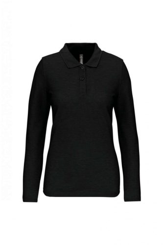 Designed To Work WK277 LADIES' LONG-SLEEVED POLO SHIRT XS