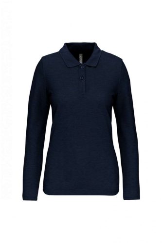 Designed To Work WK277 LADIES' LONG-SLEEVED POLO SHIRT 2XL