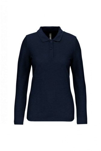 Designed To Work WK277 LADIES' LONG-SLEEVED POLO SHIRT 2XL