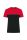 Designed To Work WK304 környezetbarát uniszex rövid ujjú póló - Black/Red