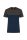 Designed To Work WK304 környezetbarát uniszex rövid ujjú póló - Navy/Dark Grey
