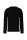 Designed To Work WK4001 Set-in sleeve pamut unisex pulóver - Black