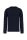 Designed To Work WK4001 Set-in sleeve pamut unisex pulóver - Navy