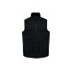 Designed To Work WK607 uniszex párnázott többzsebes mellény - Black