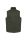 Designed To Work WK607 uniszex párnázott többzsebes mellény - Dark Khaki