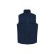 Designed To Work WK607 uniszex párnázott többzsebes mellény - Navy