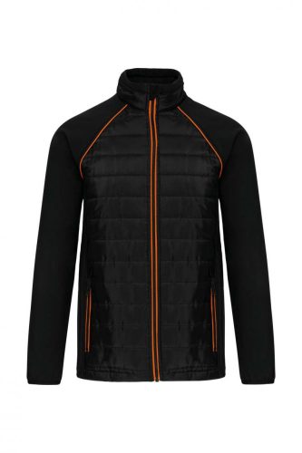 Designed To Work WK6147 Daytoday uniszex kétrétegű  dzseki - Black/Orange