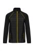 Designed To Work WK6147 Daytoday uniszex kétrétegű  dzseki - Black/Yellow