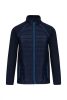 Designed To Work WK6147 Daytoday uniszex kétrétegű  dzseki - Navy/Light Royal Blue