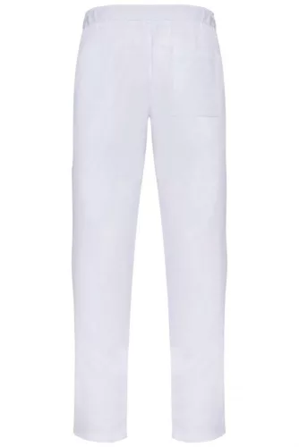 Designed To Work WK704 uniszex pamut nadrág - White