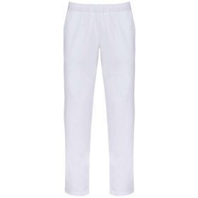 Designed To Work WK704 uniszex pamut nadrág - White