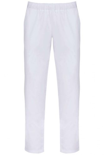 Designed To Work WK704 uniszex pamut nadrág - White