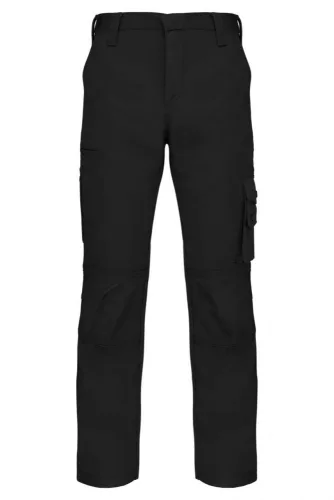 Designed To Work WK795 férfi többzsebes munkásnadrág - Black