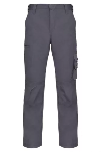 Designed To Work WK795 férfi többzsebes munkásnadrág - Convoy Grey
