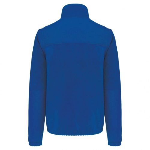 Designed To Work WK9105 uniszex polár dzseki levehető ujjakkal - Royal Blue